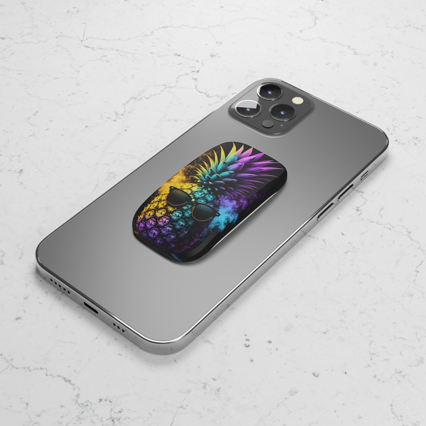 Smokin' Pineapple™ Phone Click-On Grip