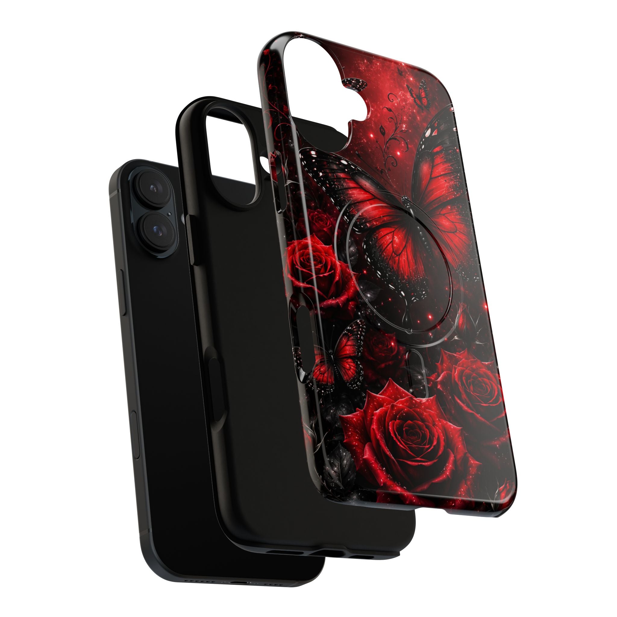 Crimson Metamorphosis™ Magnetic Tough Case for iPhone 13-17 Series