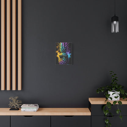 Smokin' Pineapple™ Matte Stretched Canvas Wall Art (1.25")