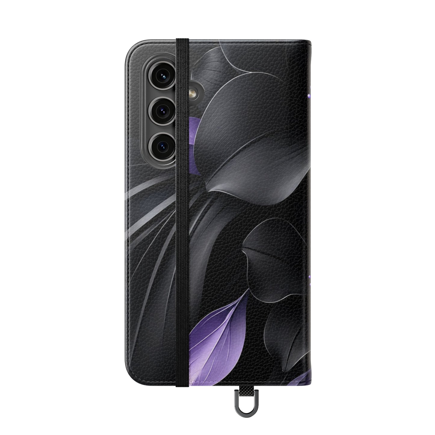 Midnight Lavender™ Flip Case for Samsung Galaxy | Premium Vegan Leather Wallet Case