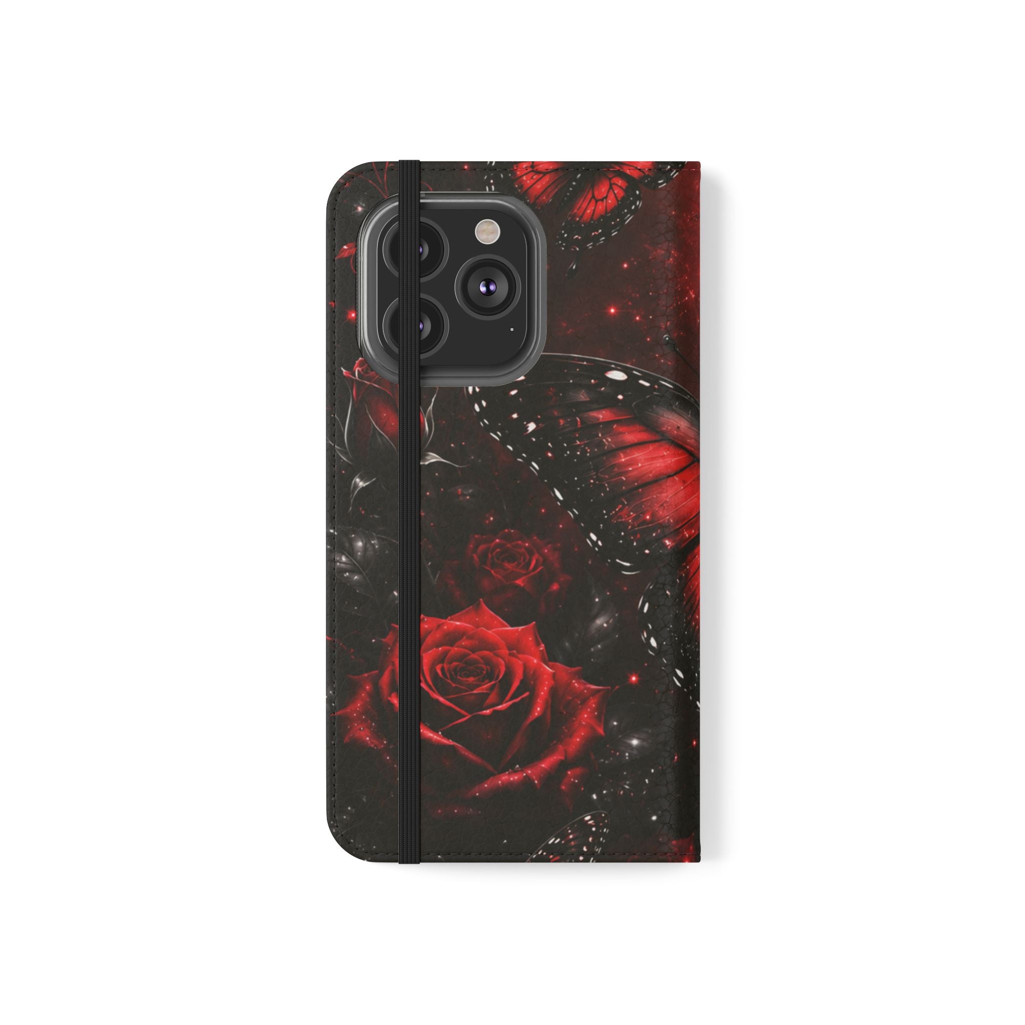 Crimson Metamorphosis™ Flip Wallet Case for iPhone