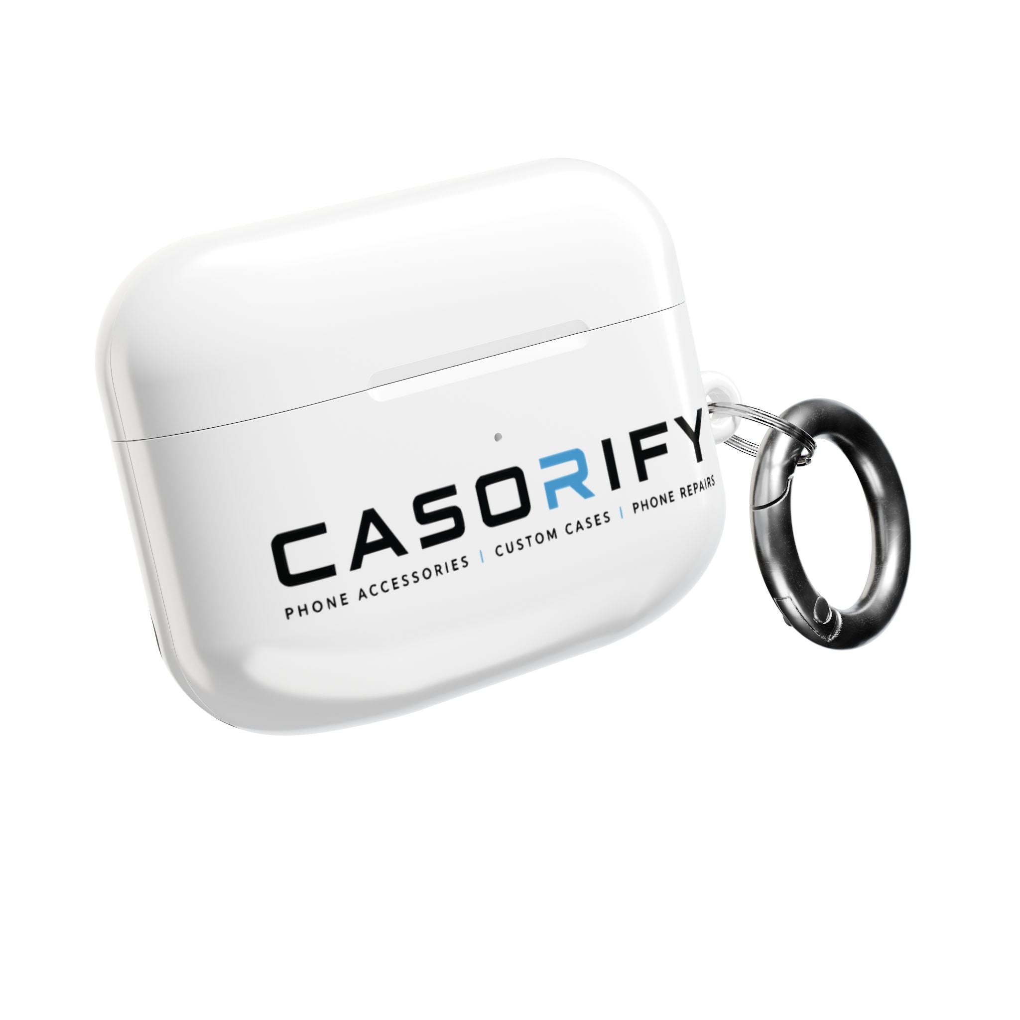 Casorify® Premium AirPods Protective Case with Carabiner