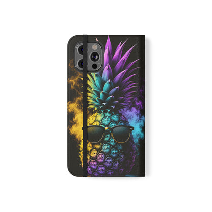 Smokin' Pineapple™ Flip Wallet Case for iPhone