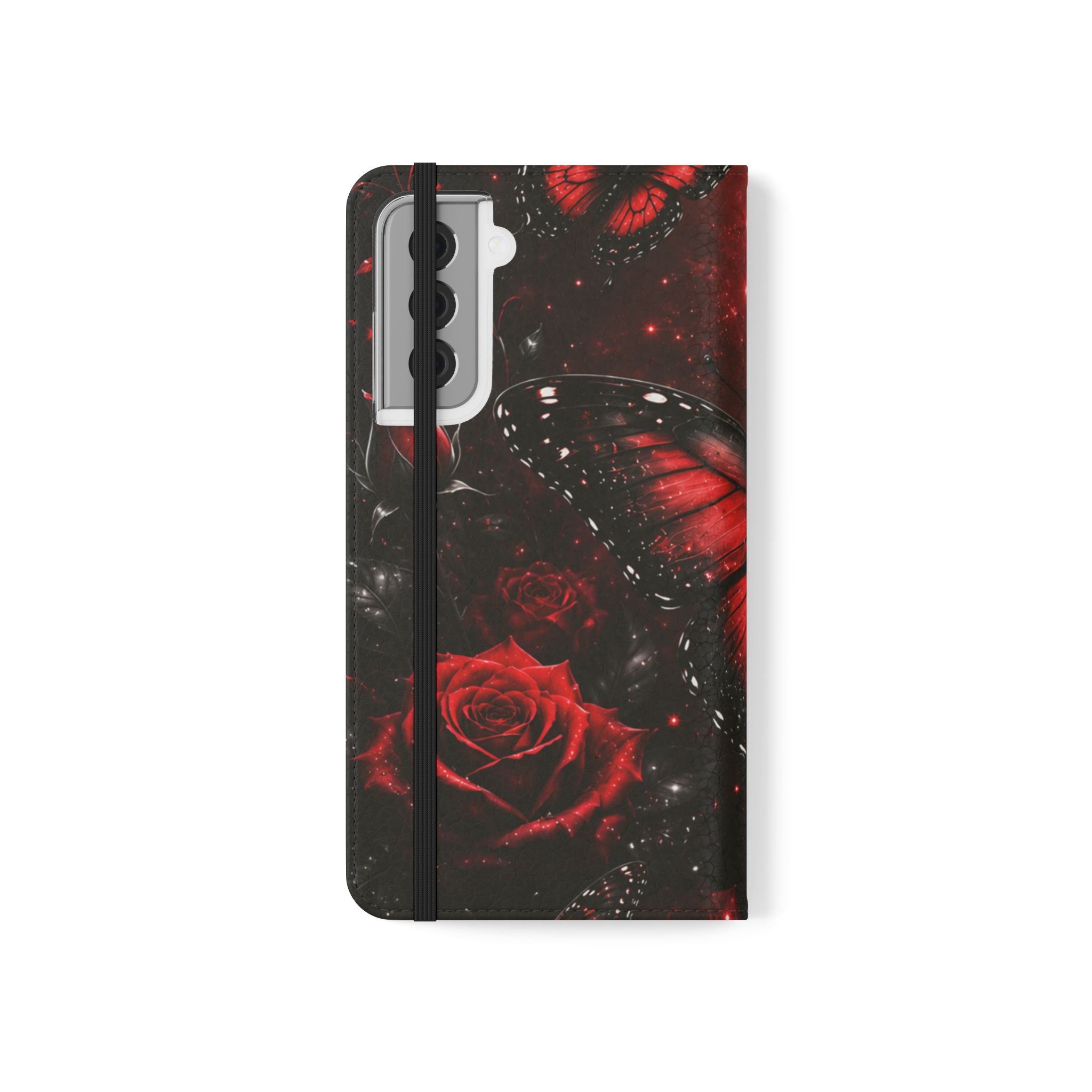 Crimson Metamorphosis™ Flip Wallet Case for Samsung Galaxy