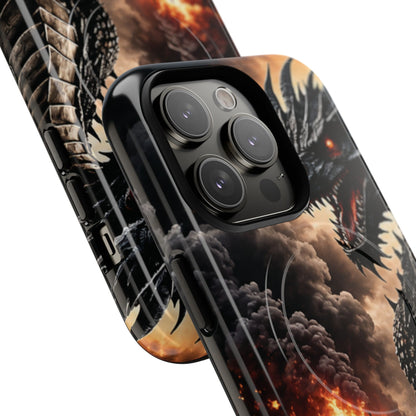 Ashen Dominion™ Tough Magnetic Case for iPhone | MagSafe® Compatible