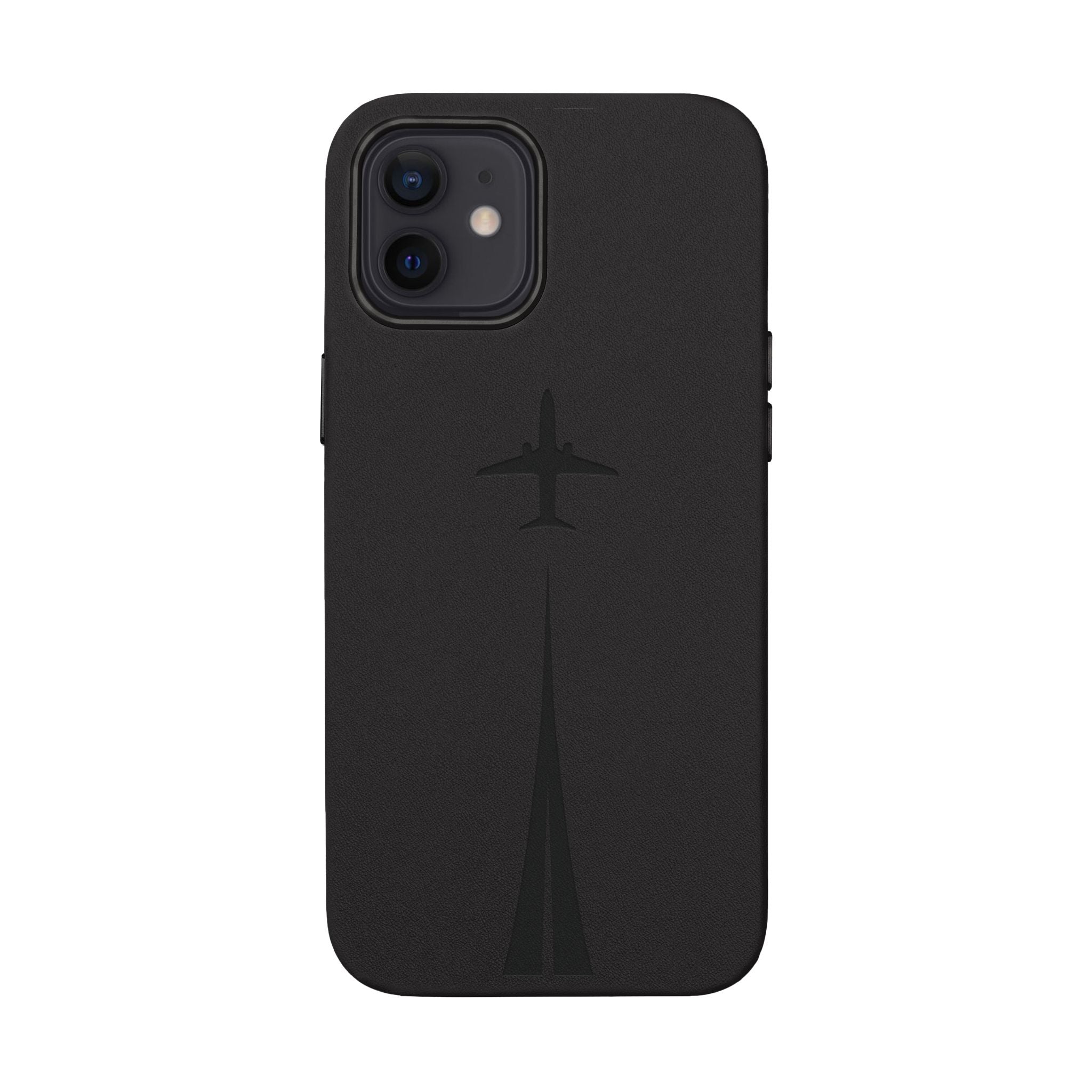 Take Off™ Engraved PU Leather Case for iPhone