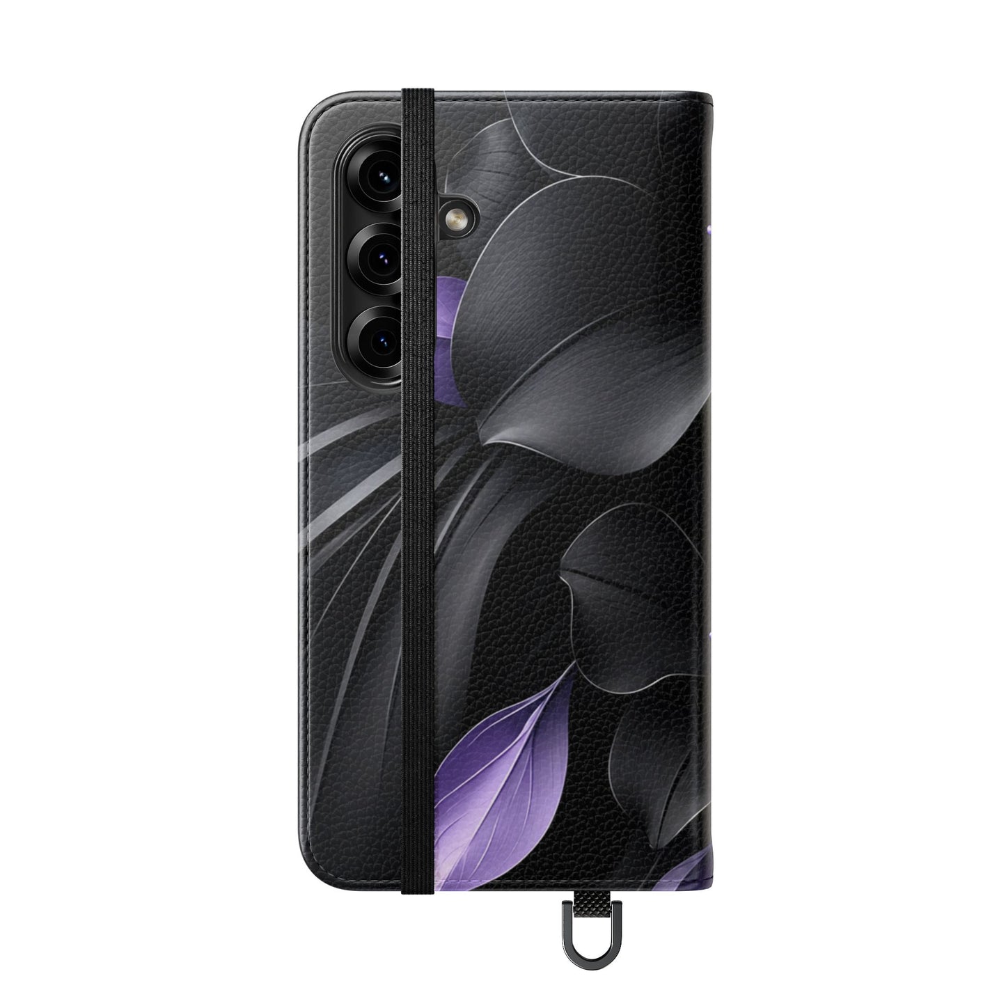 Midnight Lavender™ Flip Case for Samsung Galaxy | Premium Vegan Leather Wallet Case