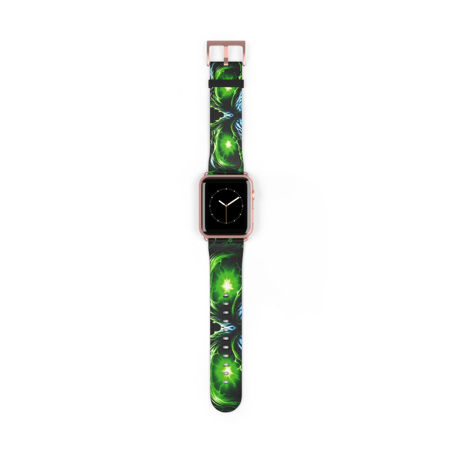 NecroVolt™ Apple Watch Band | Gothic Faux Leather Watch Strap