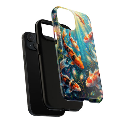 Koi Serenity™ Tough Magnetic Case for iPhone (MagSafe Compatible)