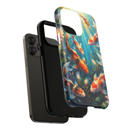 Koi Serenity™ Tough Magnetic Case for iPhone (MagSafe Compatible)