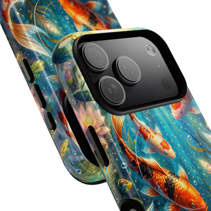 Koi Serenity™ Tough Magnetic Case for iPhone (MagSafe Compatible)