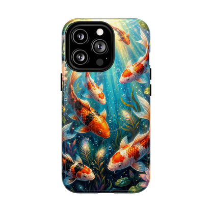 Koi Serenity™ Tough Magnetic Case for iPhone (MagSafe Compatible)