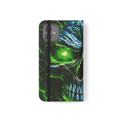 NecroVolt™ Flip Wallet Case for iPhone