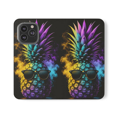 Smokin' Pineapple™ Flip Wallet Case for iPhone