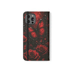 Cardinal's Promise™ Personalized Memorial Flip Wallet Case for iPhone 11-17 Series