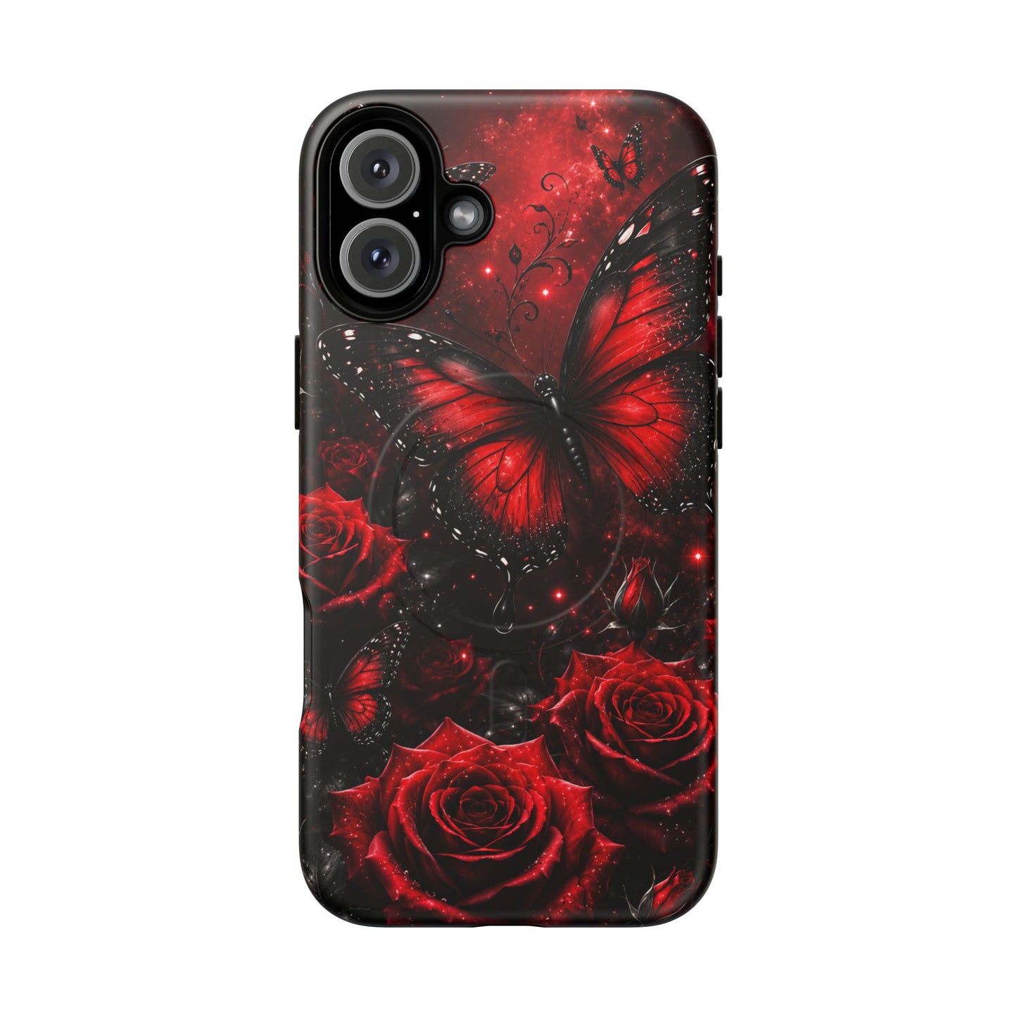 Étui robuste magnétique Crimson Metamorphosis™ pour la série iPhone 13-17