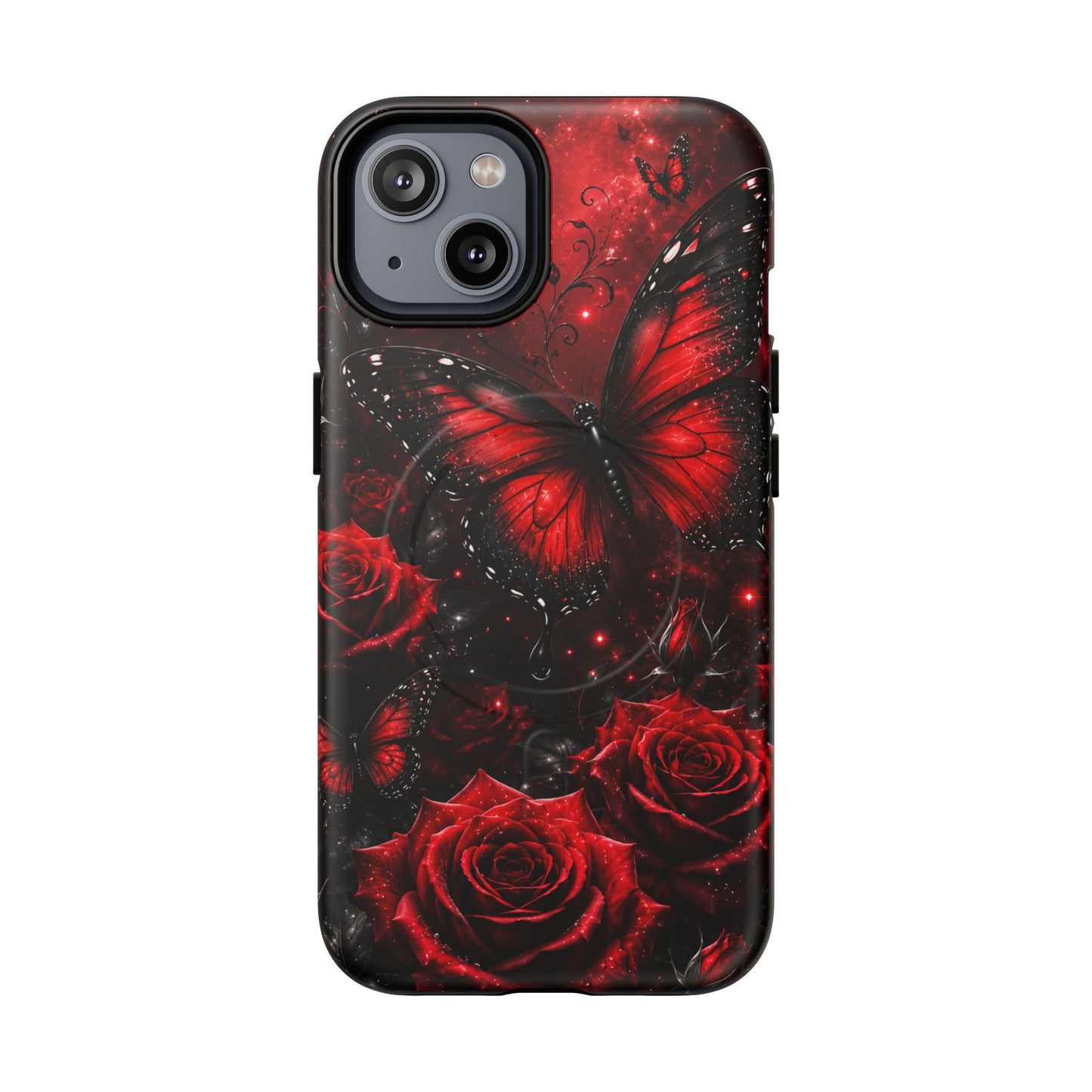 Étui robuste magnétique Crimson Metamorphosis™ pour la série iPhone 13-17