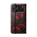 Cardinal's Promise™ Personalized Memorial Flip Wallet Case for iPhone 11-17 Series