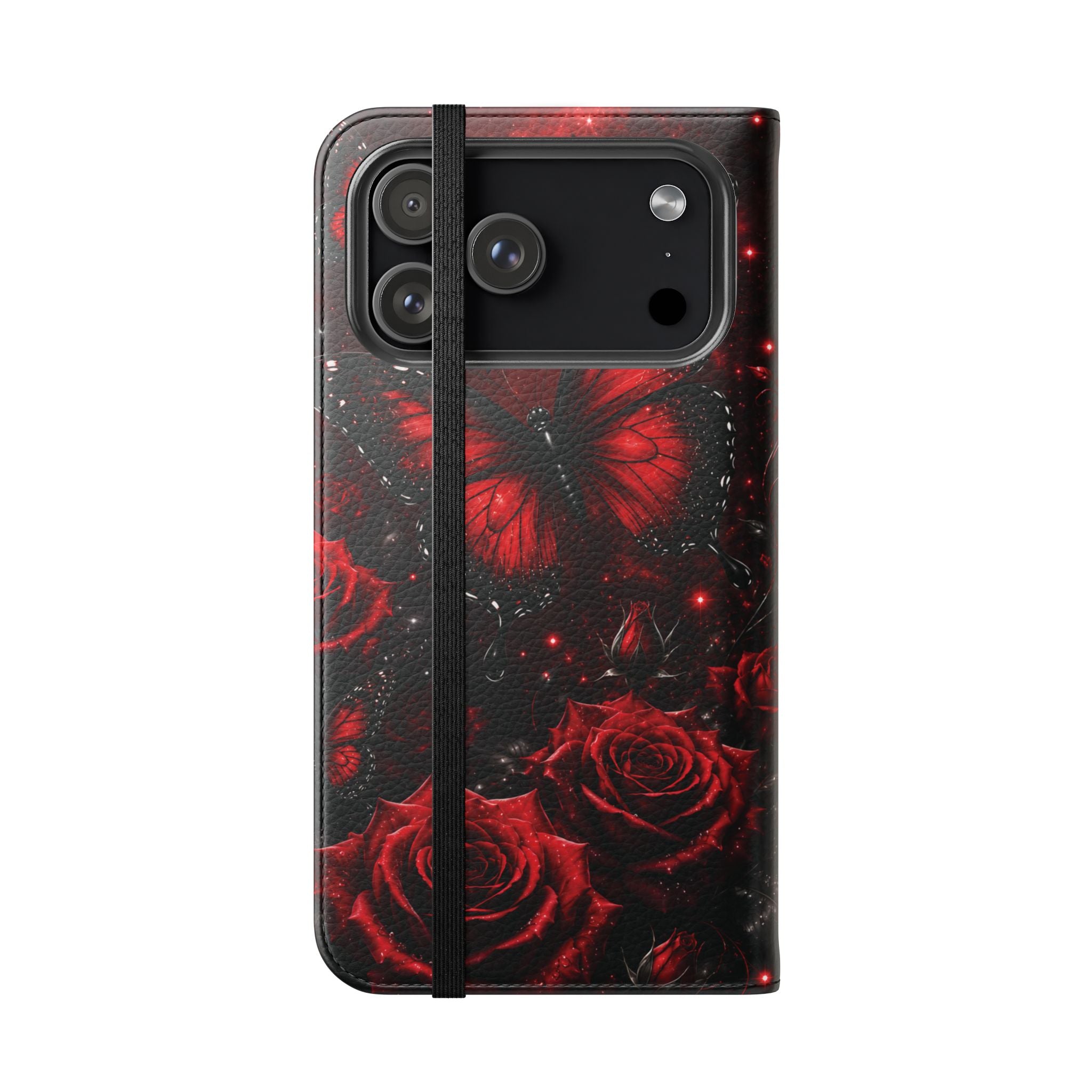Cardinal's Promise™ Personalized Memorial Flip Wallet Case for iPhone 11-17 Series
