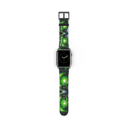 NecroVolt™ Apple Watch Band | Gothic Faux Leather Watch Strap