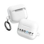 Casorify® Premium AirPods Protective Case with Carabiner