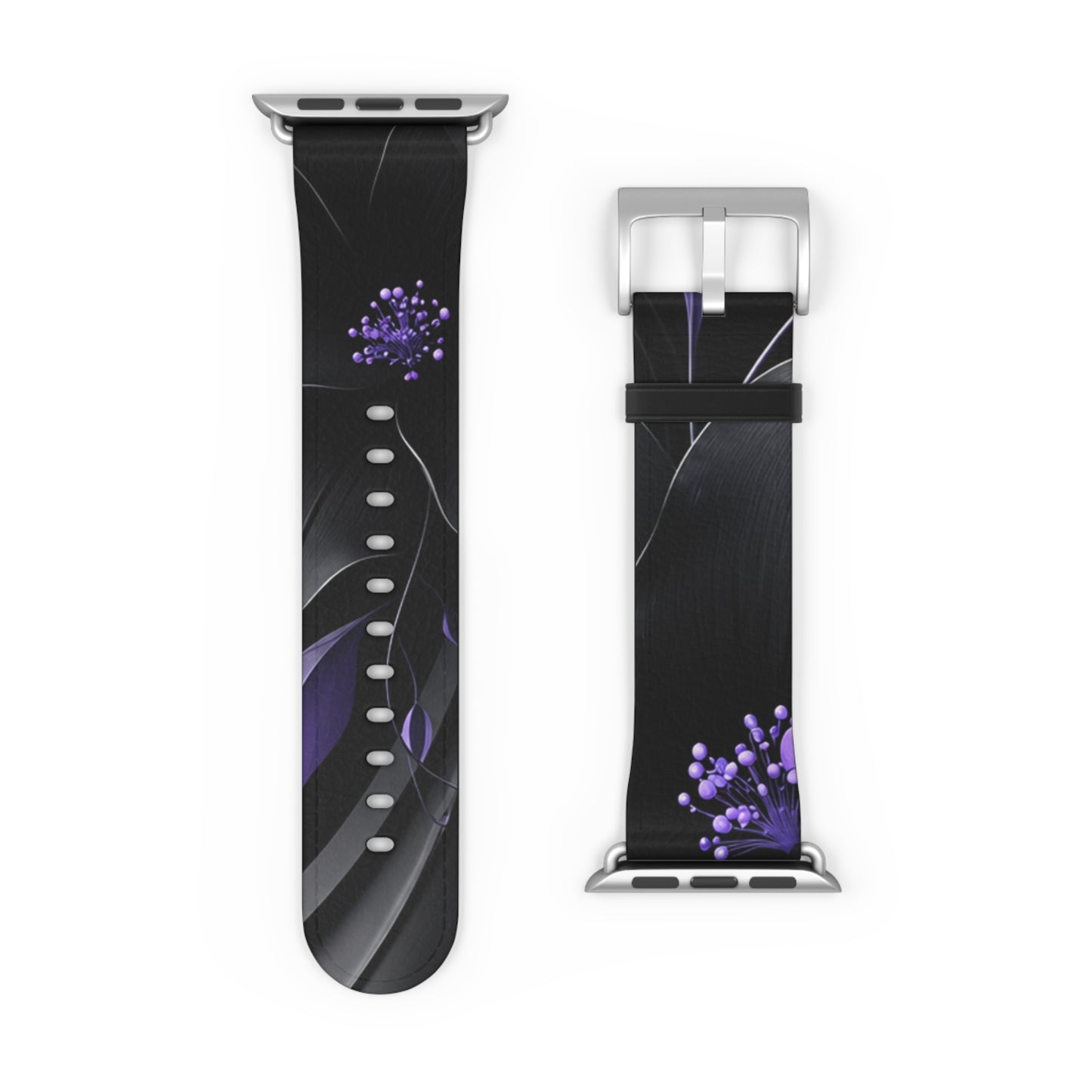 Midnight Lavender™ Apple Watch Band | Premium Faux Leather Strap