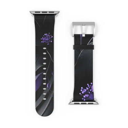 Midnight Lavender™ Apple Watch Band | Premium Faux Leather Strap