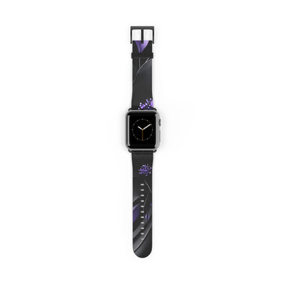 Midnight Lavender™ Apple Watch Band | Premium Faux Leather Strap