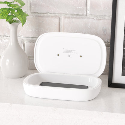 Stérilisateur UV pour téléphone et chargeur sans fil 5W Casorify®