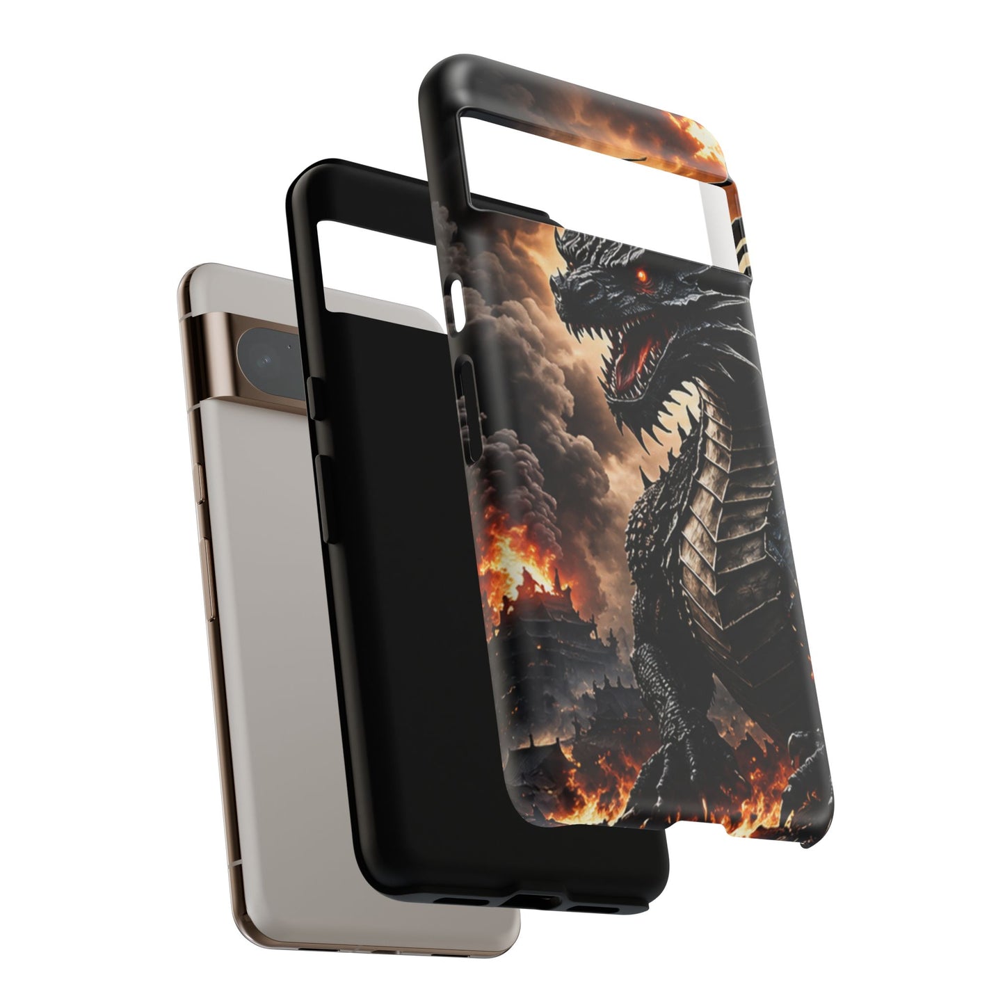 Ashen Dominion™ Tough Case for Google Pixel | Dual-Layer Protective Case