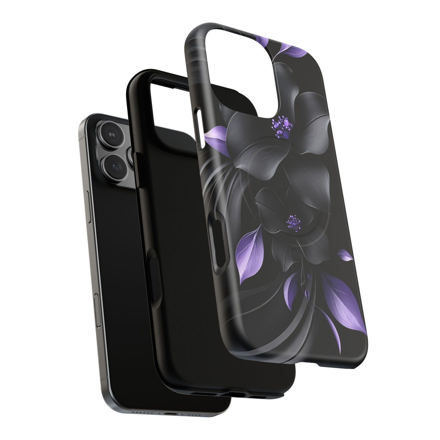 Midnight Lavender™ Tough Magnetic Case for iPhone | MagSafe Compatible Protective Case
