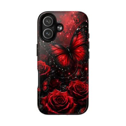 Étui robuste magnétique Crimson Metamorphosis™ pour la série iPhone 13-17