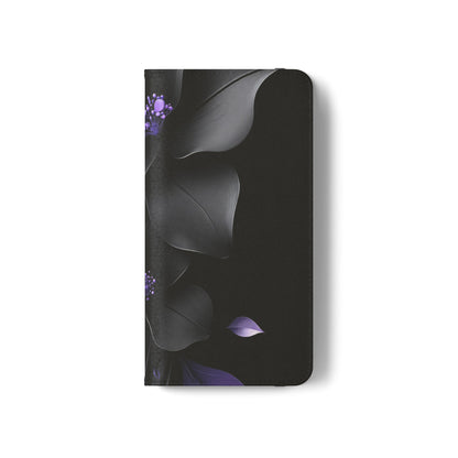 Midnight Lavender™ Flip Case for Samsung Galaxy | Premium Vegan Leather Wallet Case