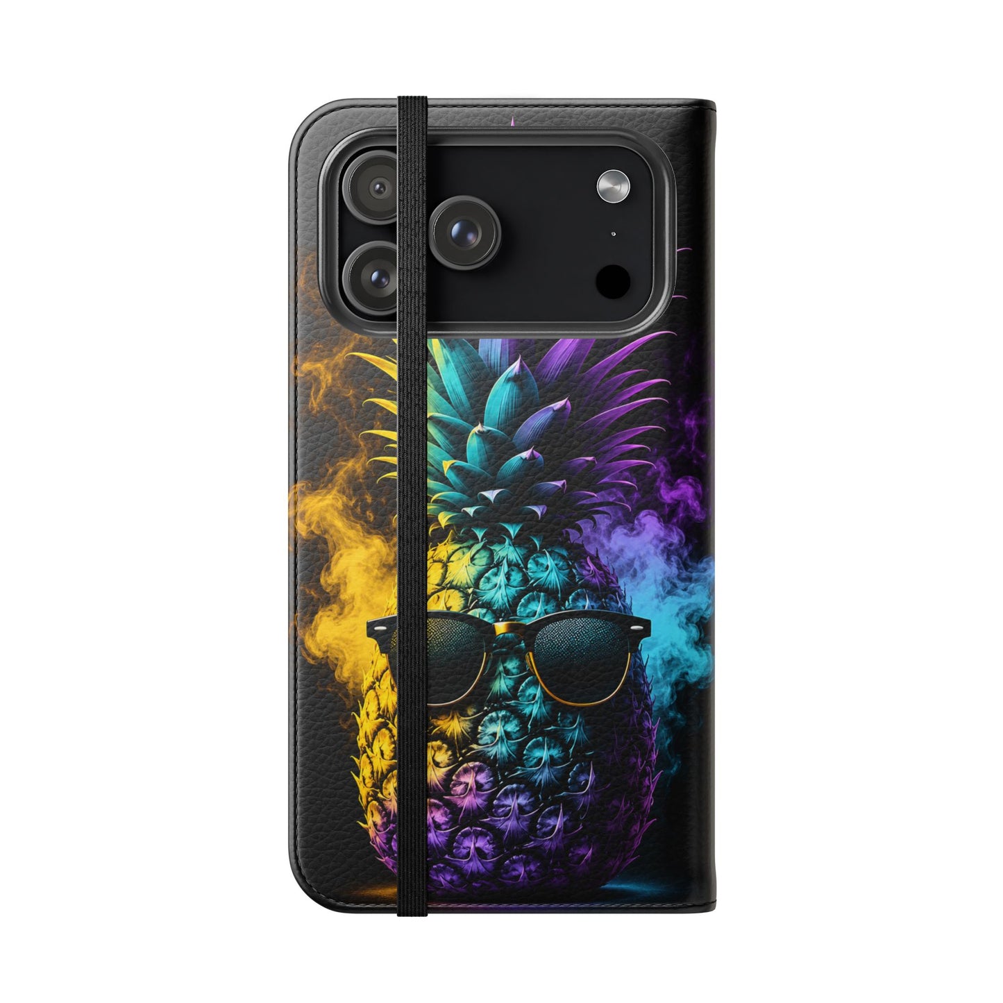Smokin' Pineapple™ Flip Wallet Case for iPhone