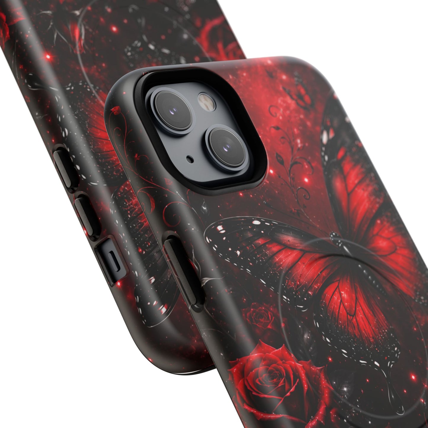 Étui robuste magnétique Crimson Metamorphosis™ pour la série iPhone 13-17