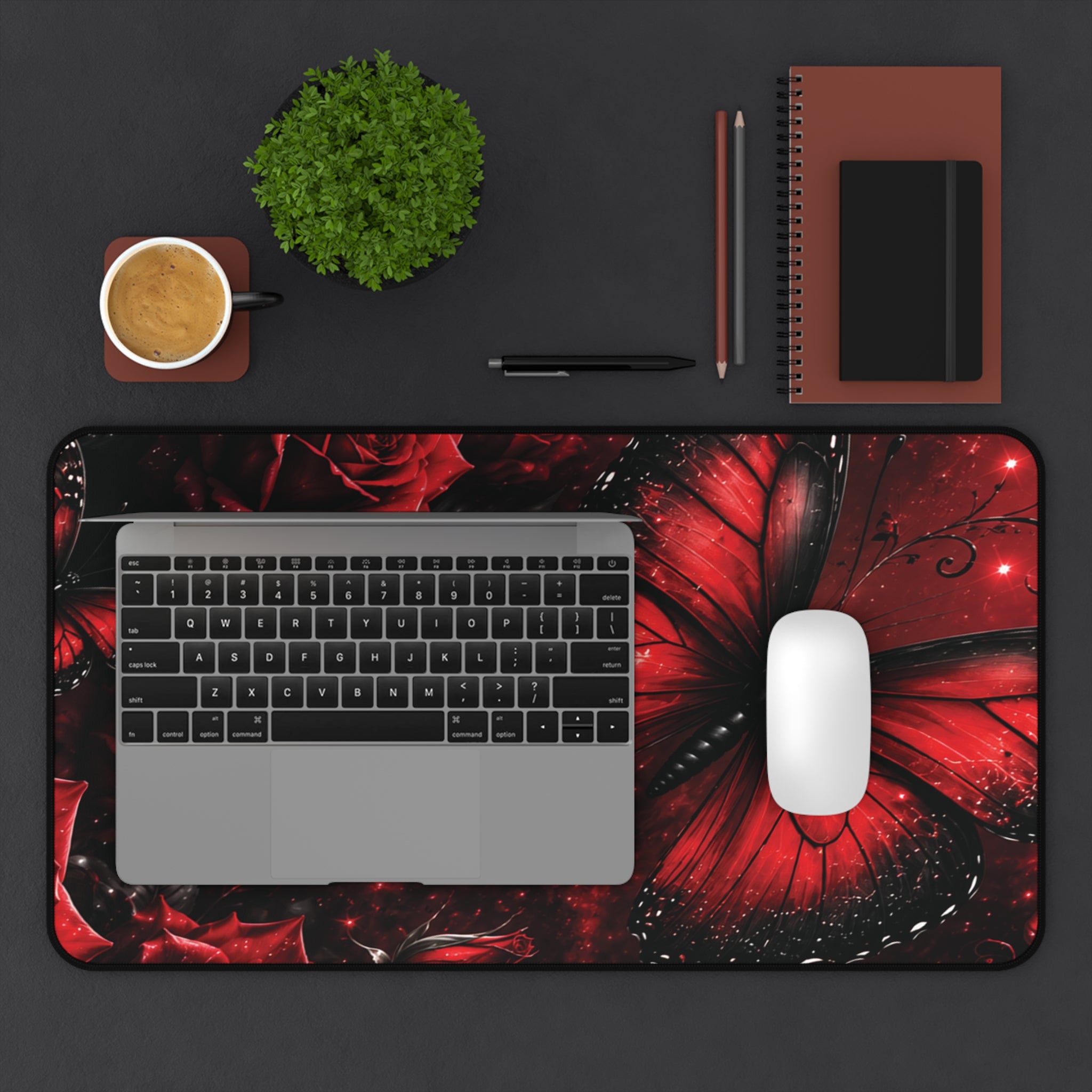 Crimson Metamorphosis™ Desk Mat