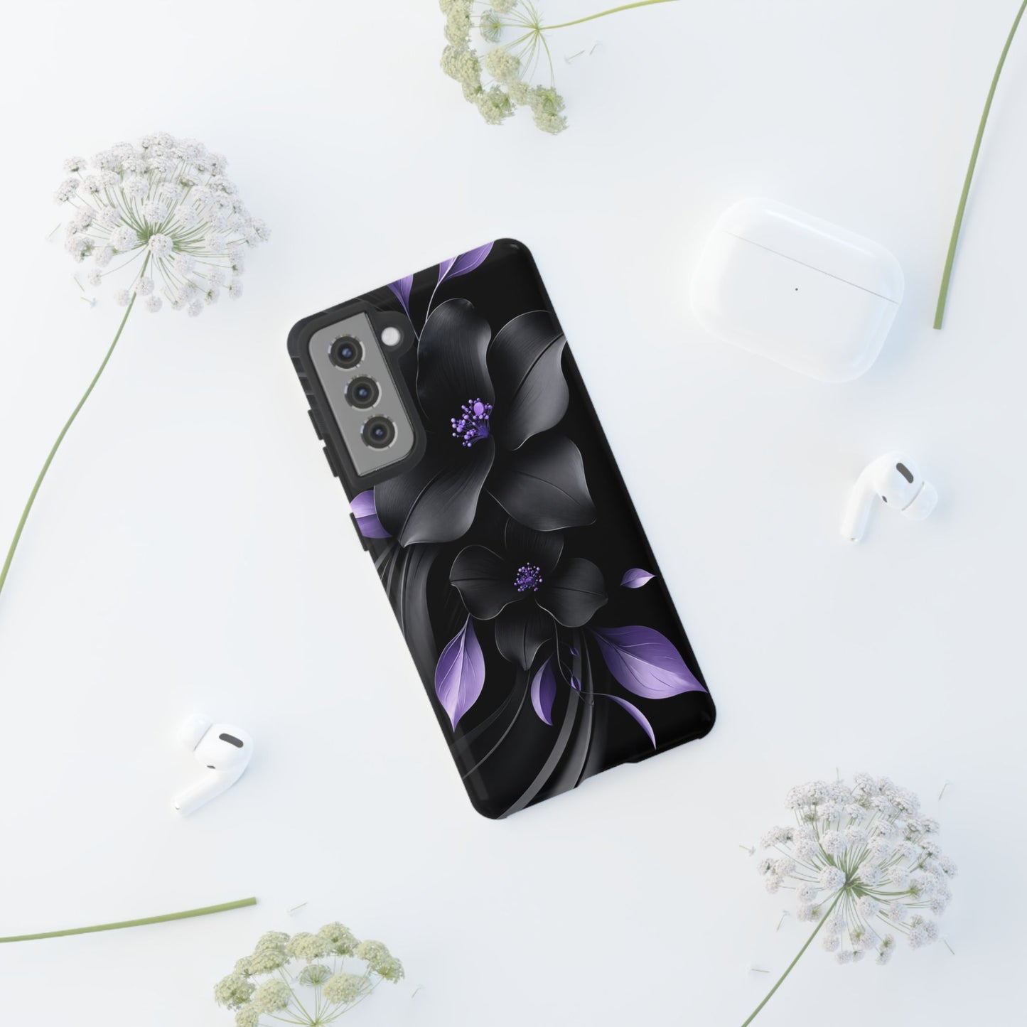 Midnight Lavender™ Tough Case for Samsung Galaxy | Dual-Layer Protective Case