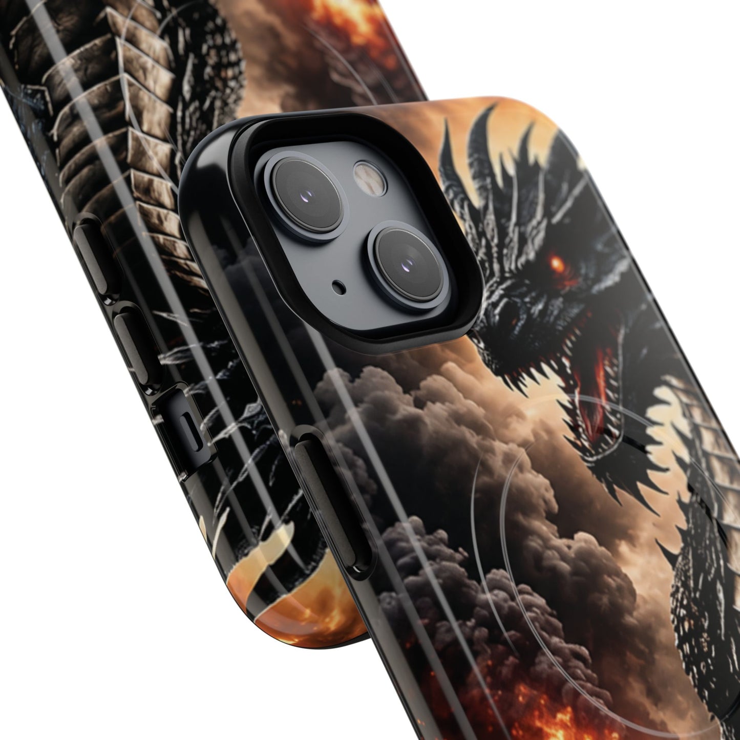 Ashen Dominion™ Tough Magnetic Case for iPhone | MagSafe® Compatible