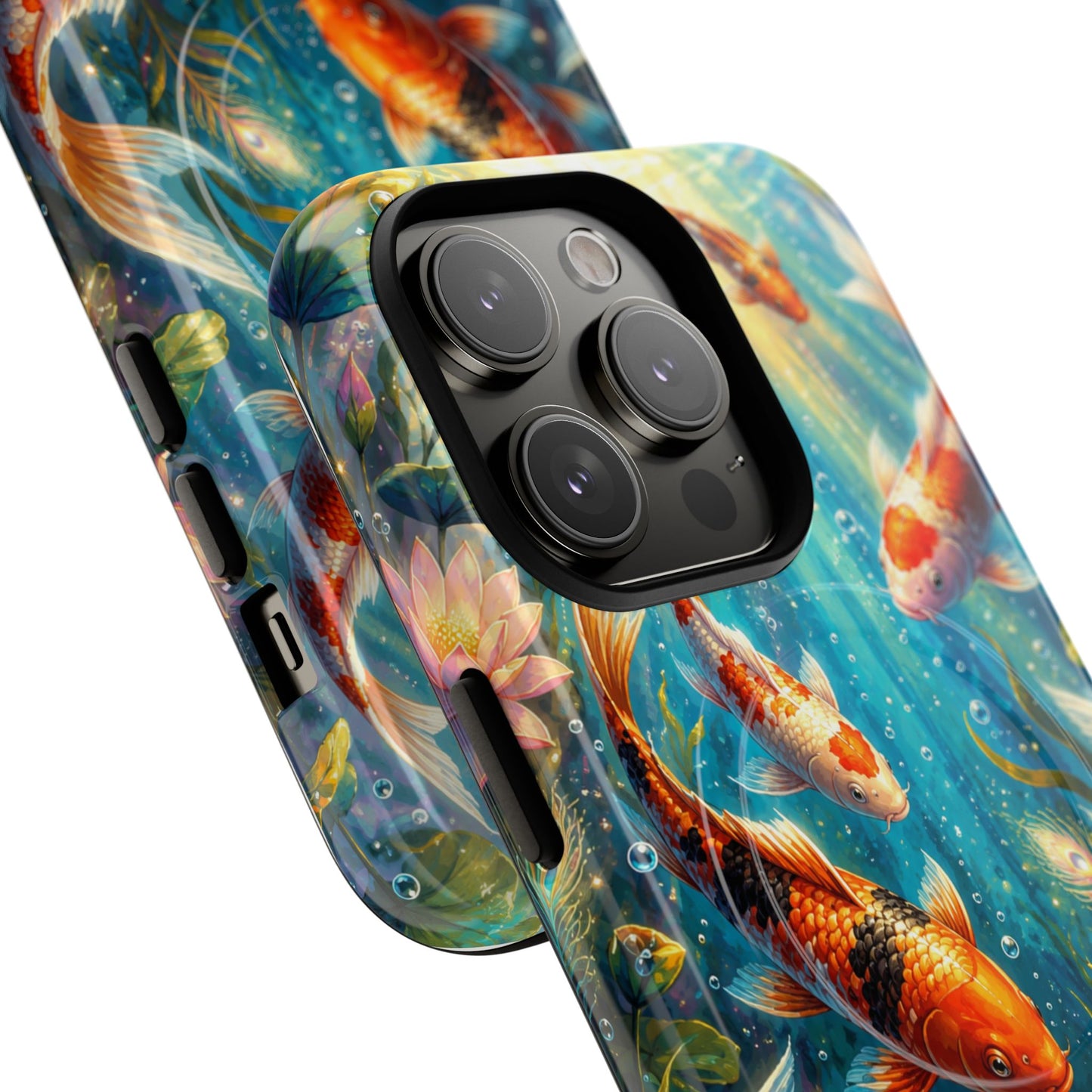 Koi Serenity™ Tough Magnetic Case for iPhone (MagSafe Compatible)