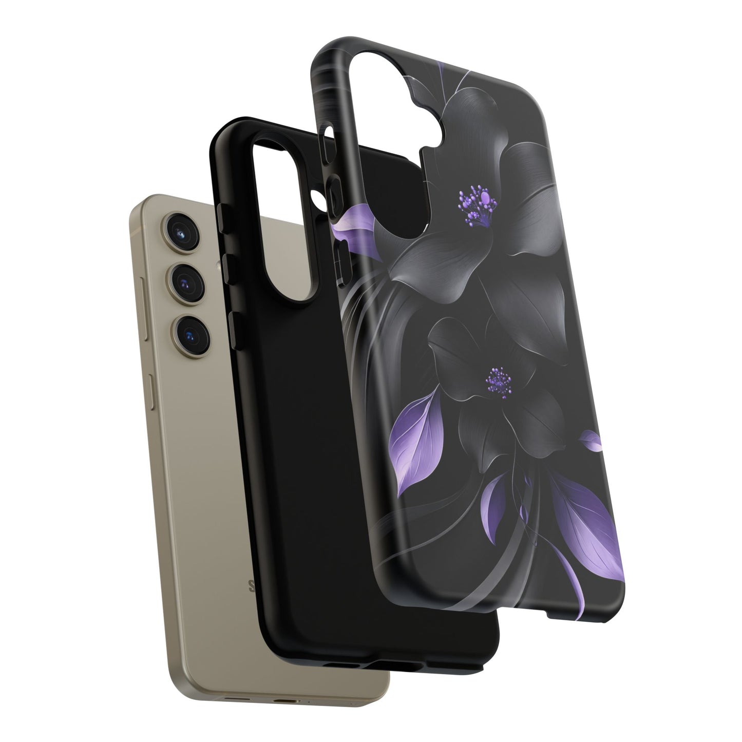 Midnight Lavender™ Tough Case for Samsung Galaxy | Dual-Layer Protective Case