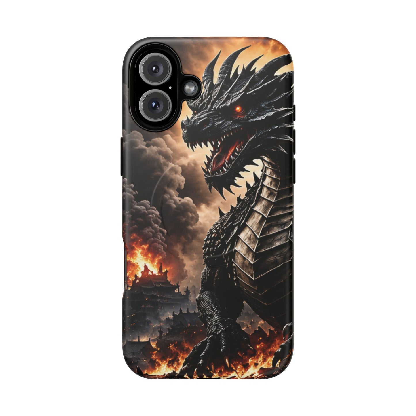 Ashen Dominion™ Tough Magnetic Case for iPhone | MagSafe® Compatible