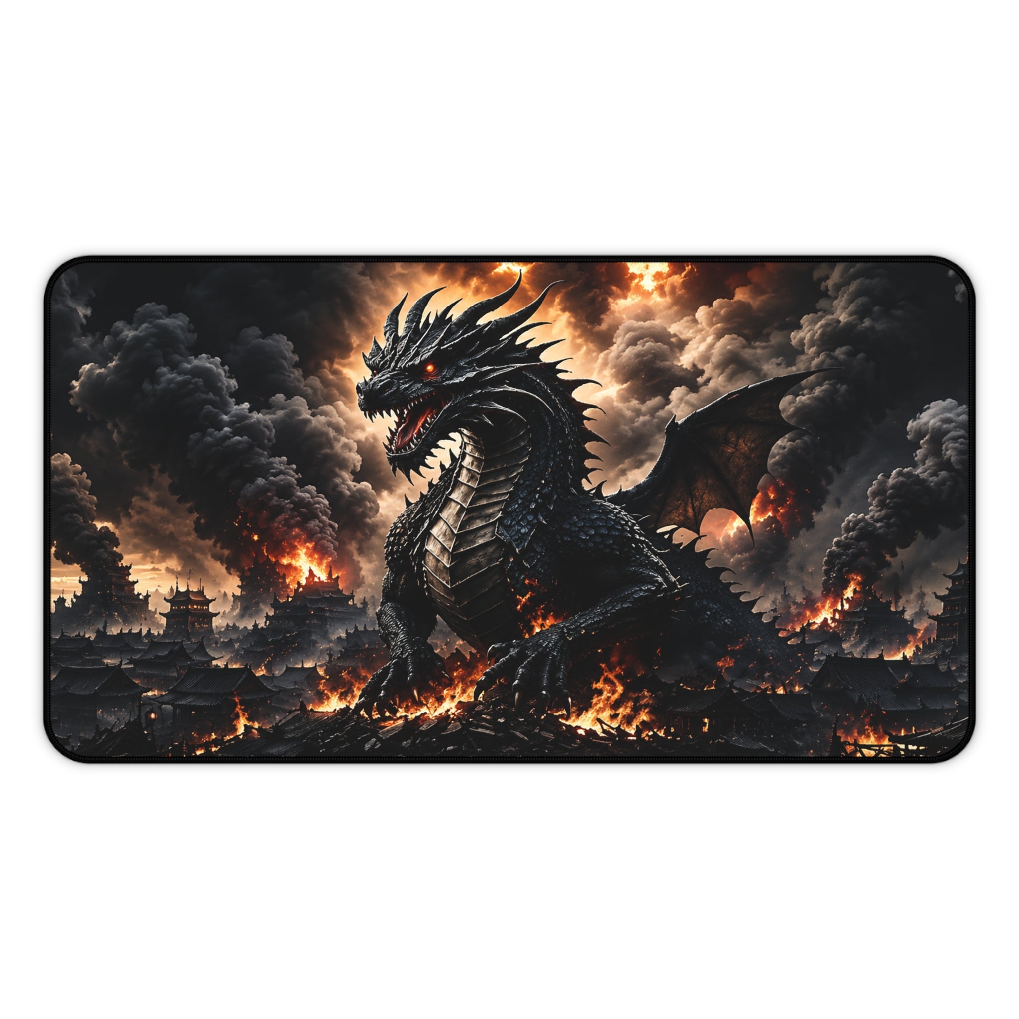 Ashen Dominion™ Dragon Desk Mat