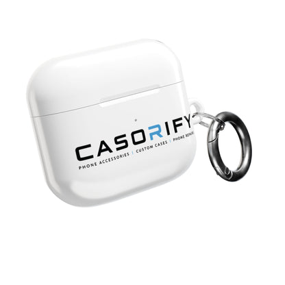 Coque de protection Casorify® Premium pour AirPods avec mousqueton