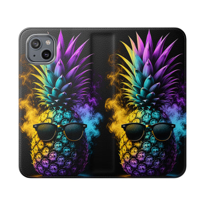 Smokin' Pineapple™ Flip Wallet Case for iPhone
