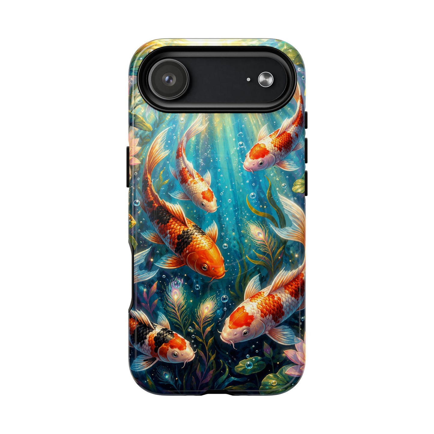 Koi Serenity™ Tough Magnetic Case for iPhone (MagSafe Compatible)