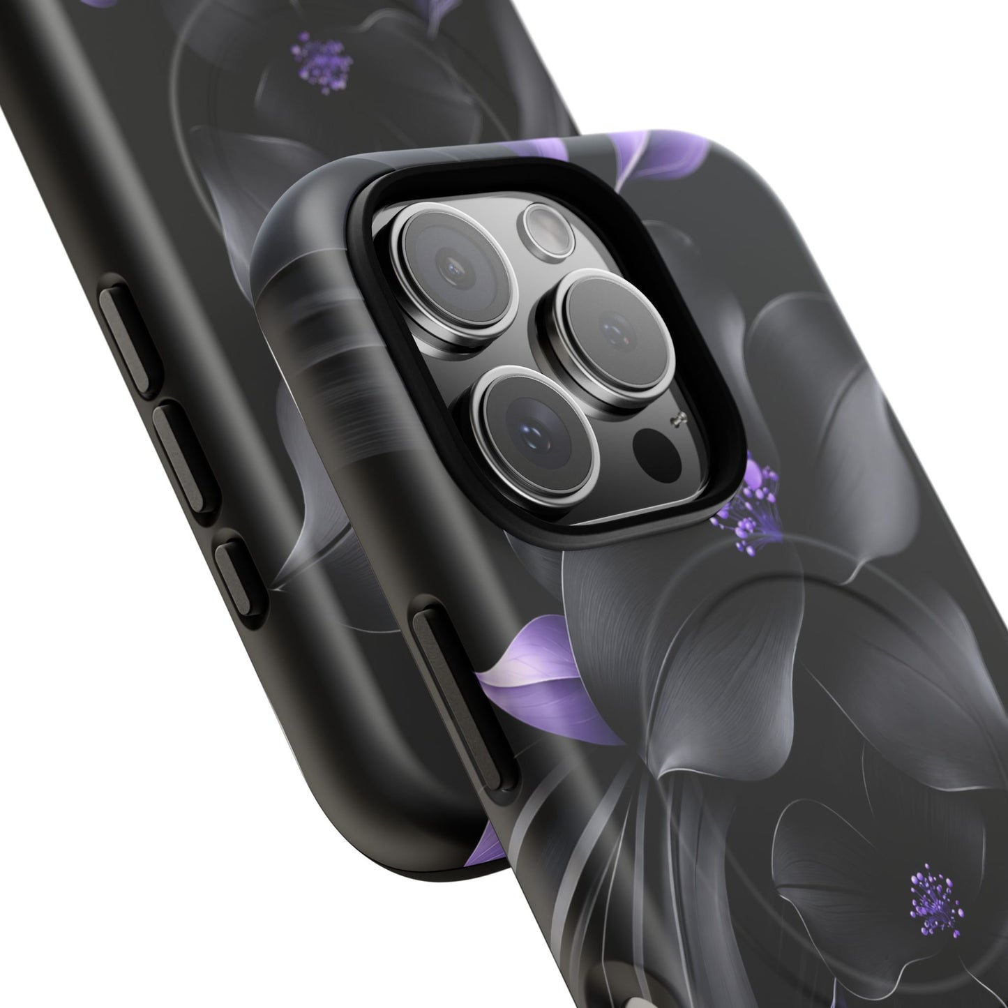 Midnight Lavender™ Tough Magnetic Case for iPhone | MagSafe Compatible Protective Case