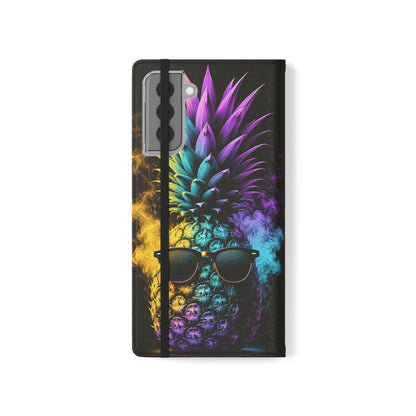 Smokin' Pineapple™ Flip Wallet Case for Samsung Galaxy