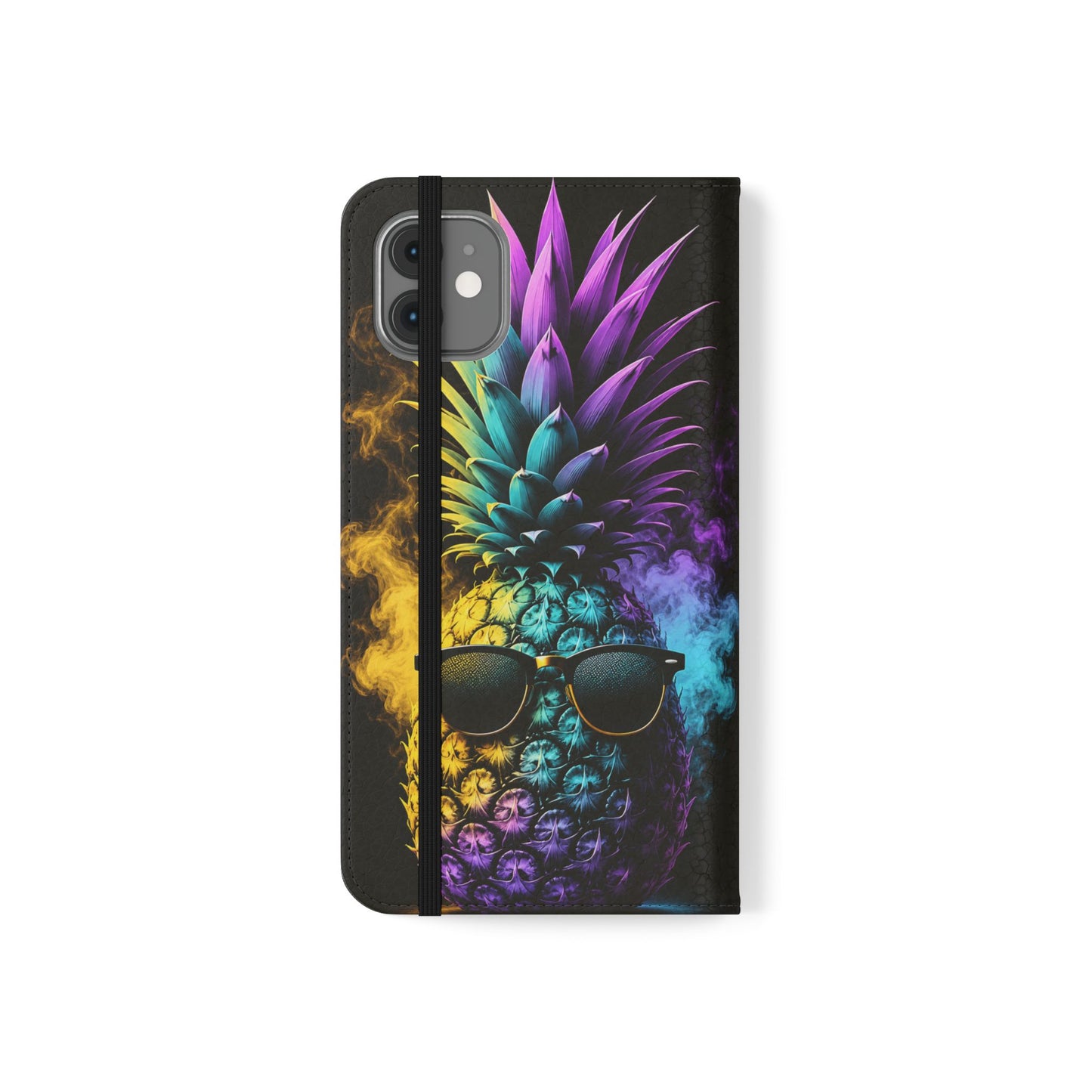 Smokin' Pineapple™ Flip Wallet Case for iPhone