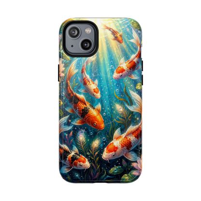 Koi Serenity™ Tough Magnetic Case for iPhone (MagSafe Compatible)
