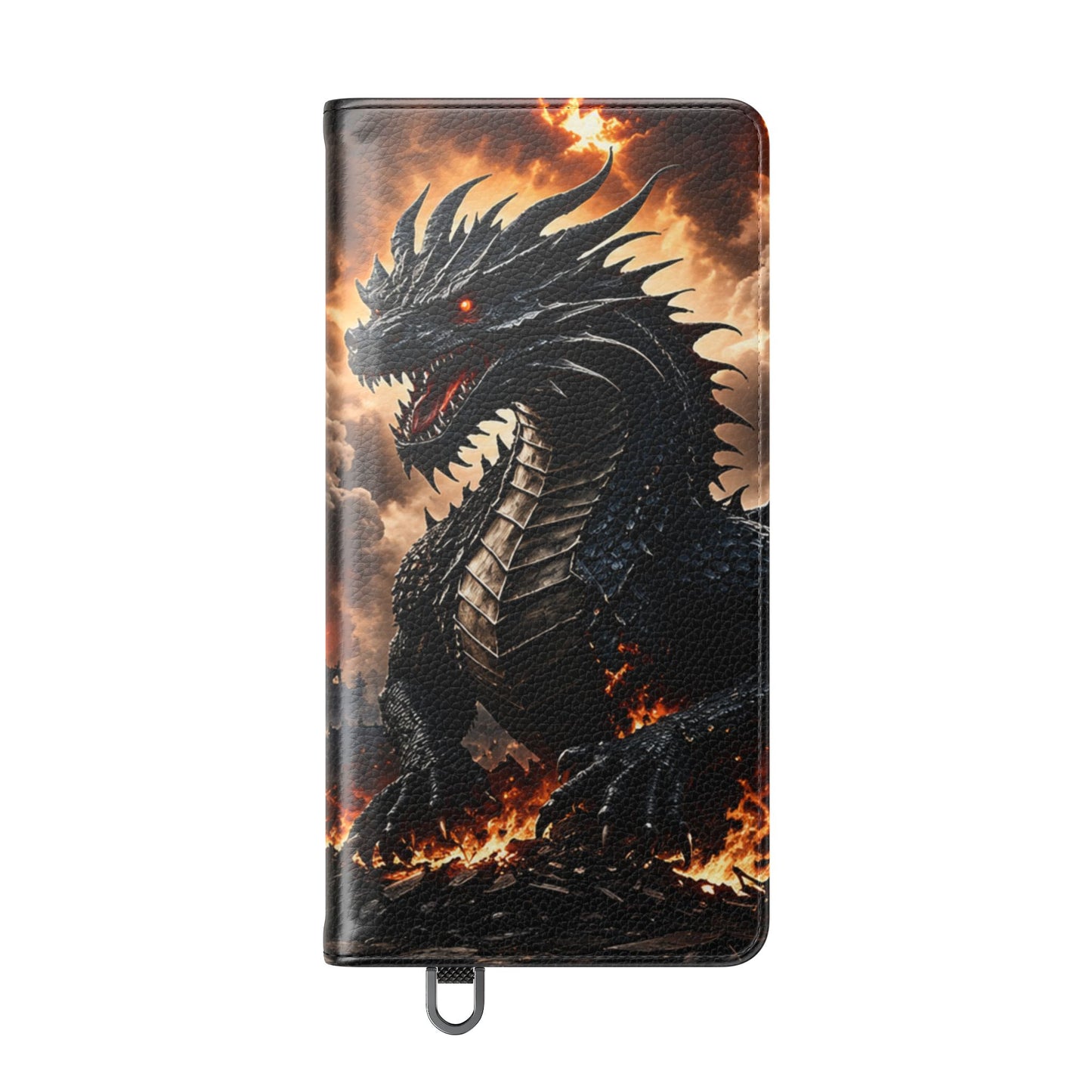 Ashen Dominion™ Flip Case for Samsung Galaxy | Premium Vegan Leather Wallet Case
